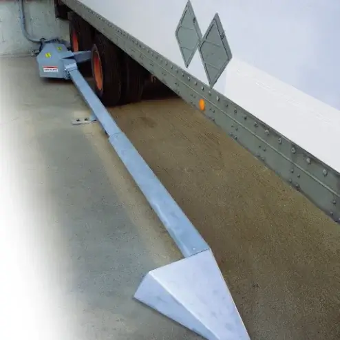 Photo of wheel chocks available from Southern Dock Products.